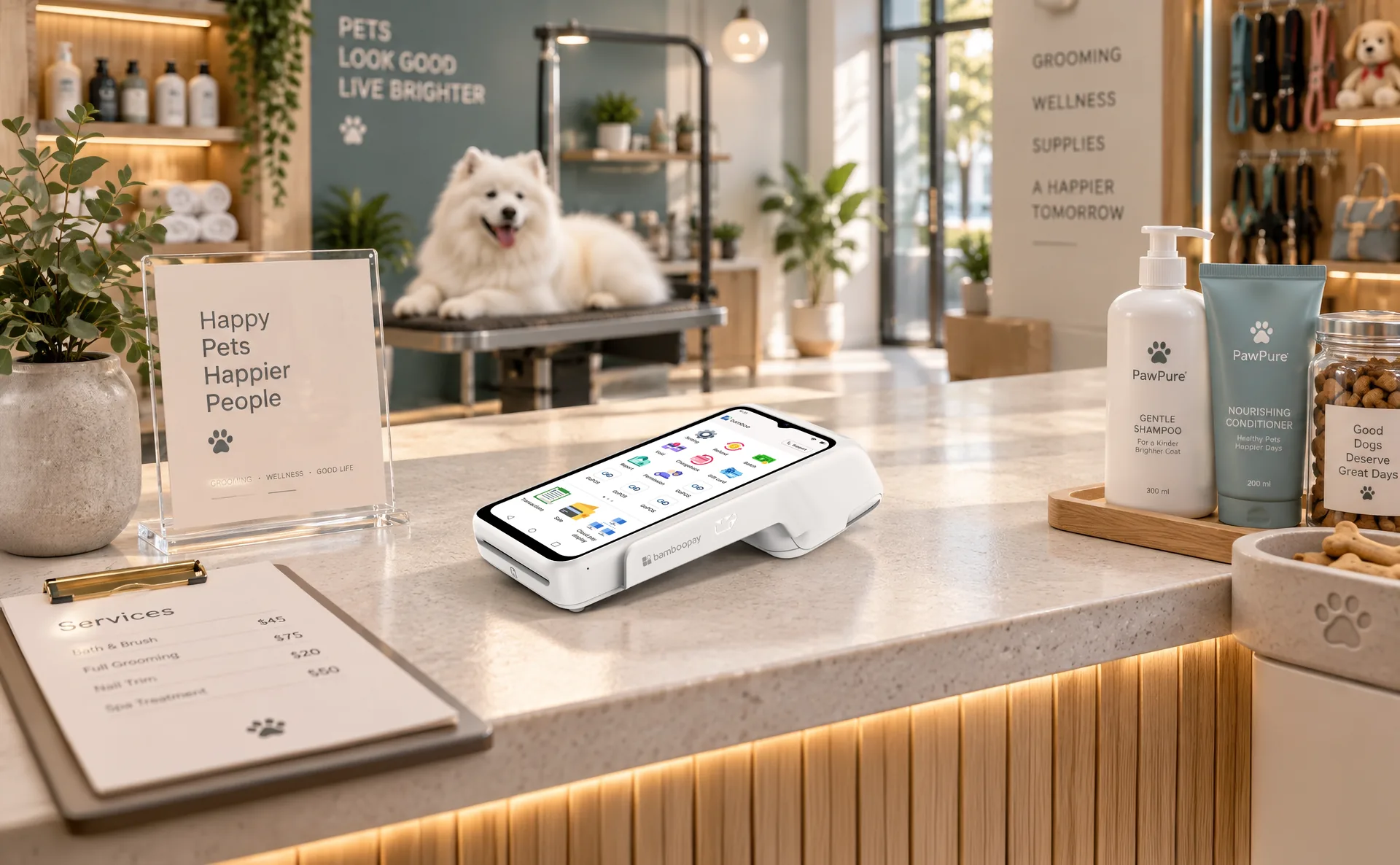 Bamboo Go 3 in a store
