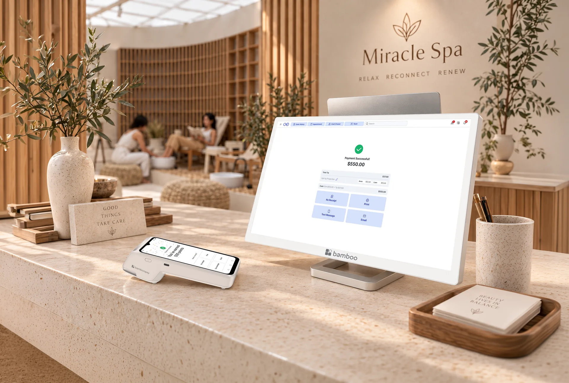 Bamboo Station Pro in a store